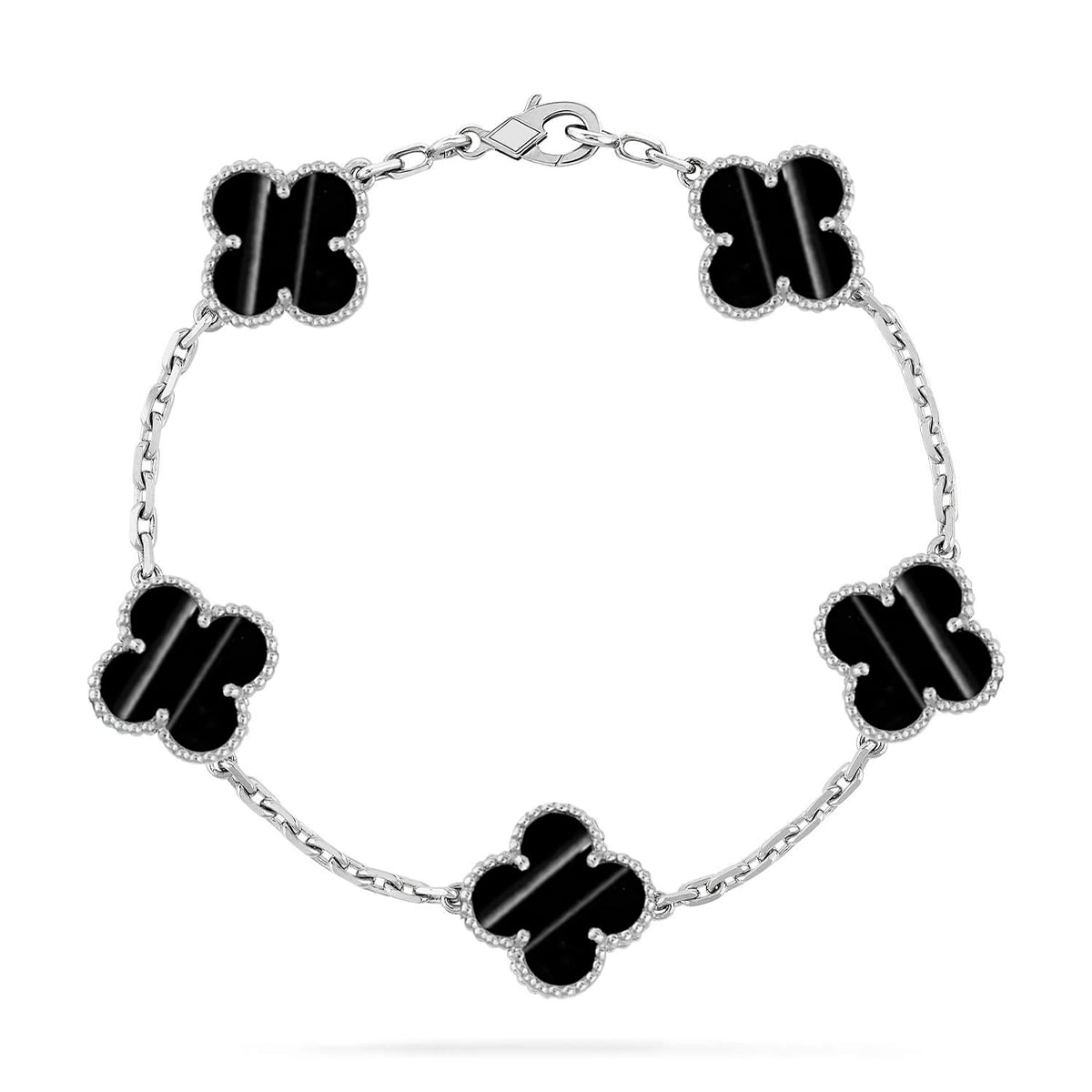 [⭐Miroze ]New  CLOVER 5 MOTIF PULSAR STONE BRACELET COLLECTION
