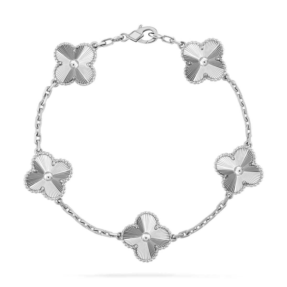 [⭐Miroze ]New  CLOVER 5 MOTIF LASER BRACELET COLLECTION