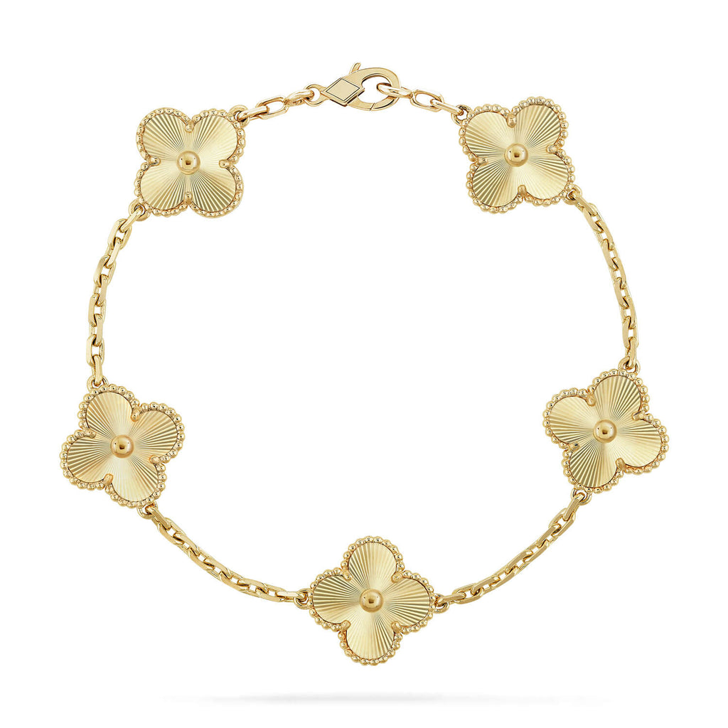 [⭐Miroze ]New  CLOVER 5 MOTIF LASER BRACELET COLLECTION
