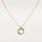 ⭐Miroze TRINITY NECKLACE GOLD  DIAMONDS