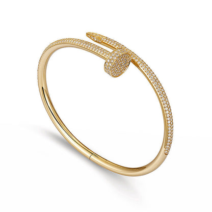 [⭐Miroze]JUSTE BRACELET 3.5MM ALL DIAMONDS