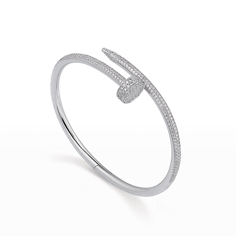 [⭐Miroze]JUSTE BRACELET 3.5MM ALL DIAMONDS