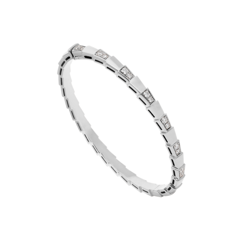 [⭐Miroze]SERPENTI BRACELET SILVER DIAMOND