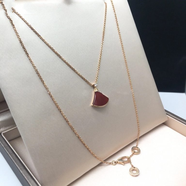 [⭐Miroze]DREAM NECKLACE CARNELIAN 1 DIAMOND