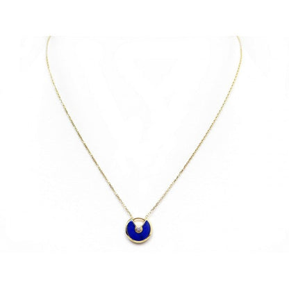 [⭐Miroze]AMULETTE ROSE GOLD AGATE NECKLACE