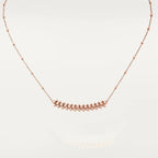 ⭐Miroze CLASH PINK GOLD NECKLACE