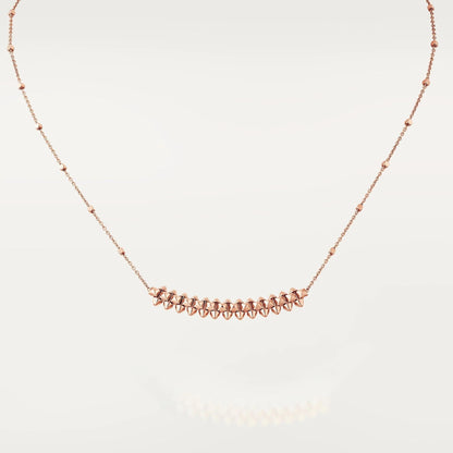 [⭐Miroze]CLASH PINK GOLD NECKLACE