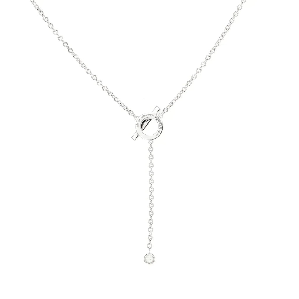 ⭐Miroze FINESSE SILVER DIAMOND NECKLACE