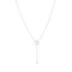 ⭐Miroze FINESSE SILVER DIAMOND NECKLACE