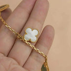 ⭐Miroze LUCKY SPRING 5 MOTIF GOLD BRACELET