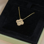 ⭐Miroze CLOVER 15MM  BRONZING NECKLACE