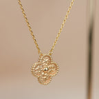 ⭐Miroze CLOVER 15MM  BRONZING NECKLACE