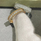 ⭐Miroze PERLEE DIAMOND ROSE GOLD RING