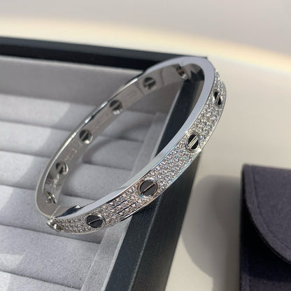 [⭐Miroze]LOVE BRACELET 6.1MM DIAMOND-PAVED CERAMIC