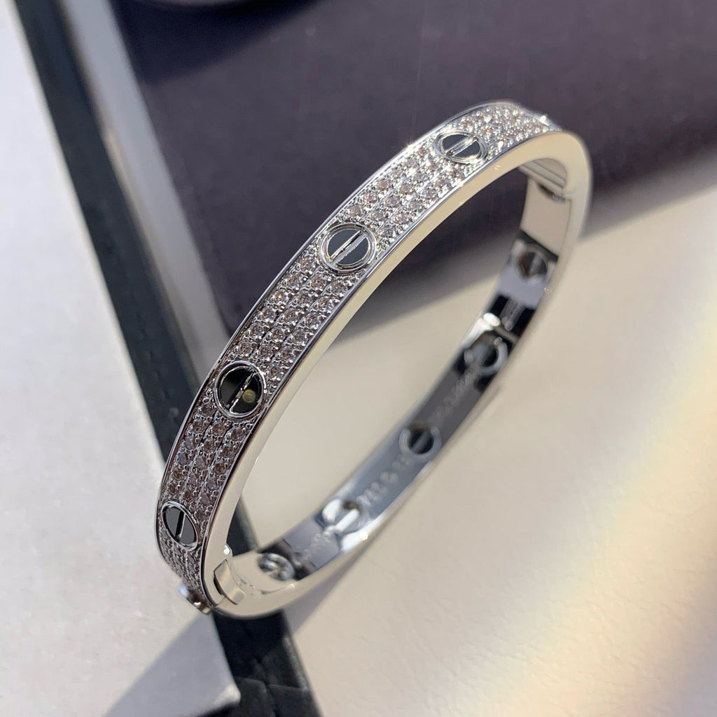 ⭐Miroze LOVE BRACELET 6.1MM DIAMOND-PAVED CERAMIC