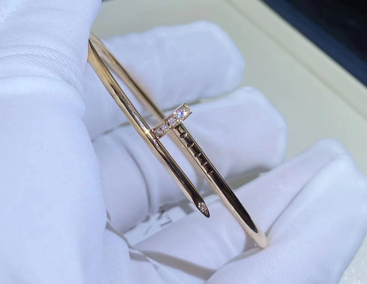 [⭐Miroze]JUSTE BRACELET 2.5MM DIAMONDS