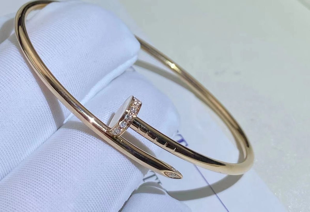 [⭐Miroze]JUSTE BRACELET 2.5MM DIAMONDS