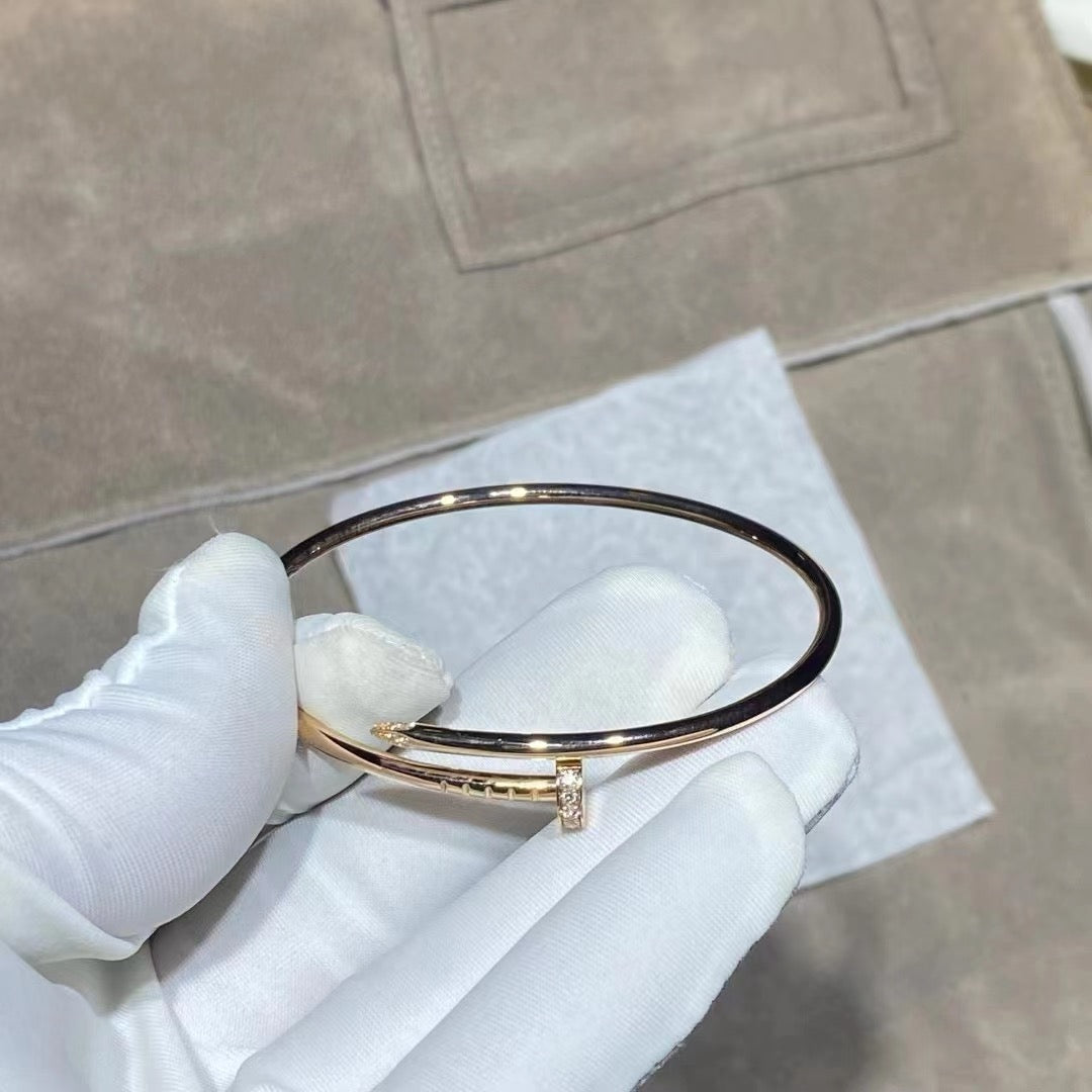 [⭐Miroze]JUSTE BRACELET 2.5MM DIAMONDS