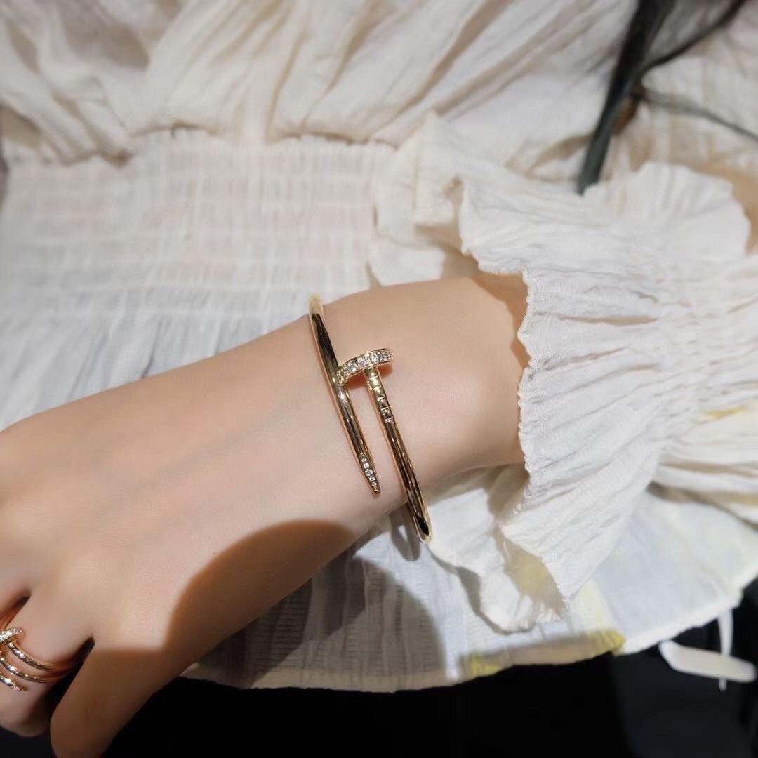 [⭐Miroze]JUSTE BRACELET 3.5MM DIAMONDS