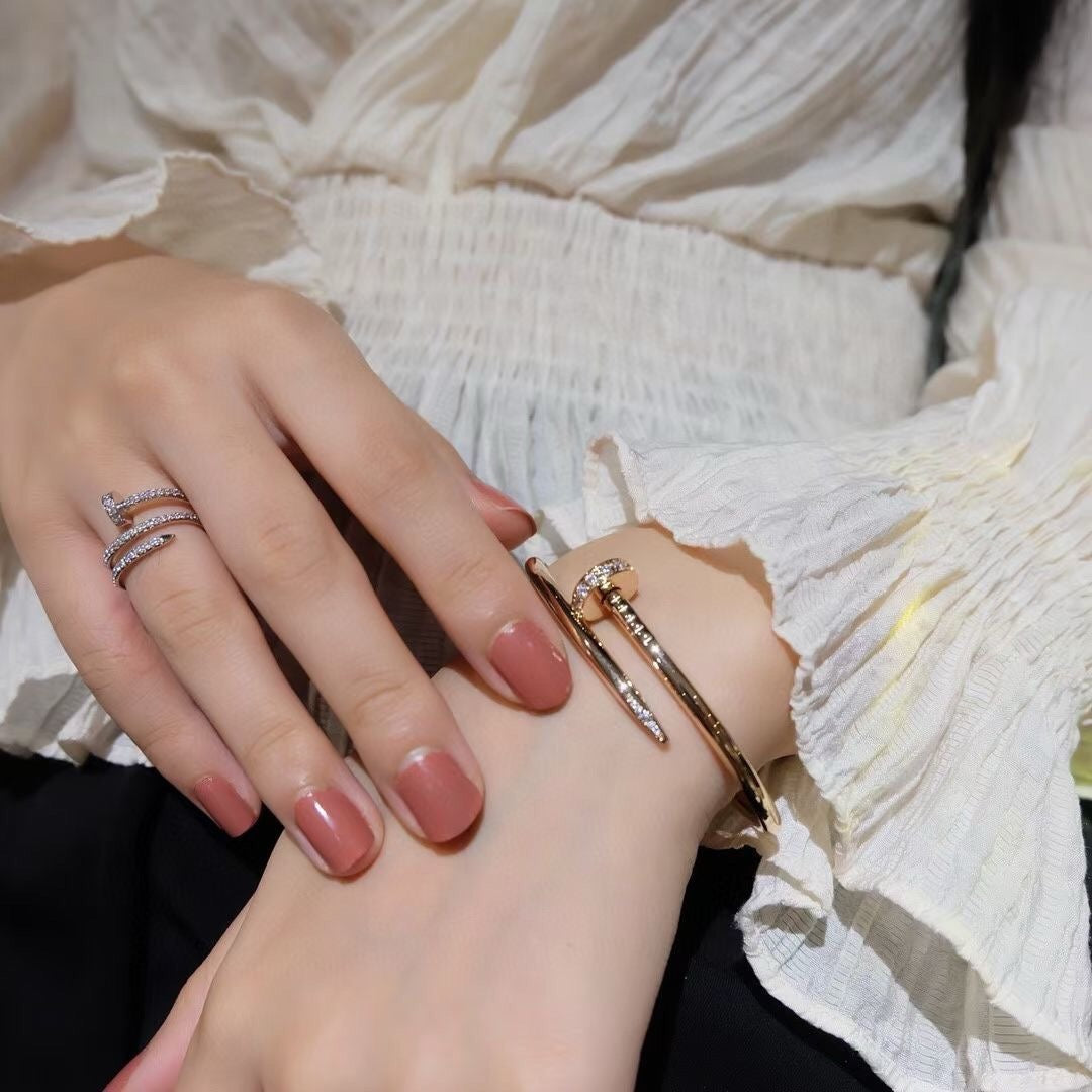 [⭐Miroze]JUSTE BRACELET 3.5MM DIAMONDS