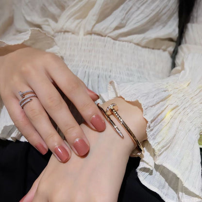 [⭐Miroze]JUSTE BRACELET 3.5MM DIAMONDS
