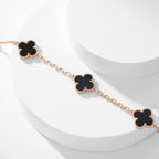 ⭐Miroze CLOVER 10 MOTIFS ONYX NECKLACE