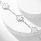⭐Miroze CLOVER 10 MOTIFS WHITE MOTHER OF PEARL NECKLACE