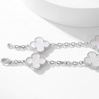 ⭐Miroze CLOVER 10 MOTIFS WHITE MOTHER OF PEARL NECKLACE