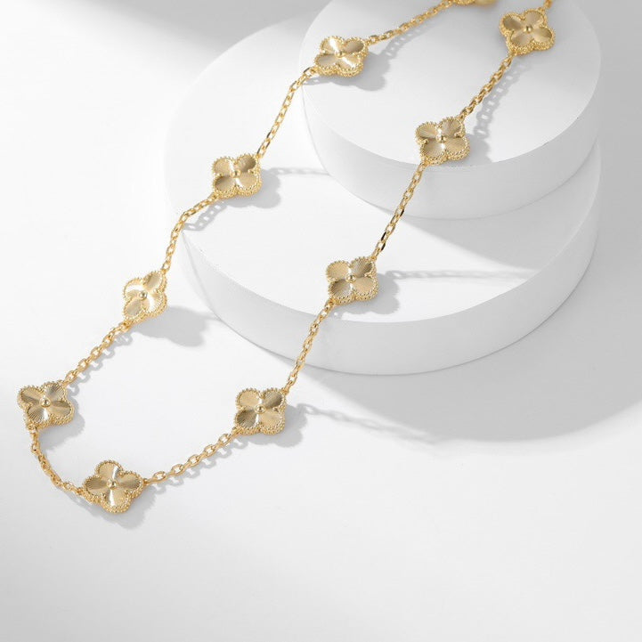 ⭐Miroze CLOVER 10 MOTIFS LASER NECKLACE