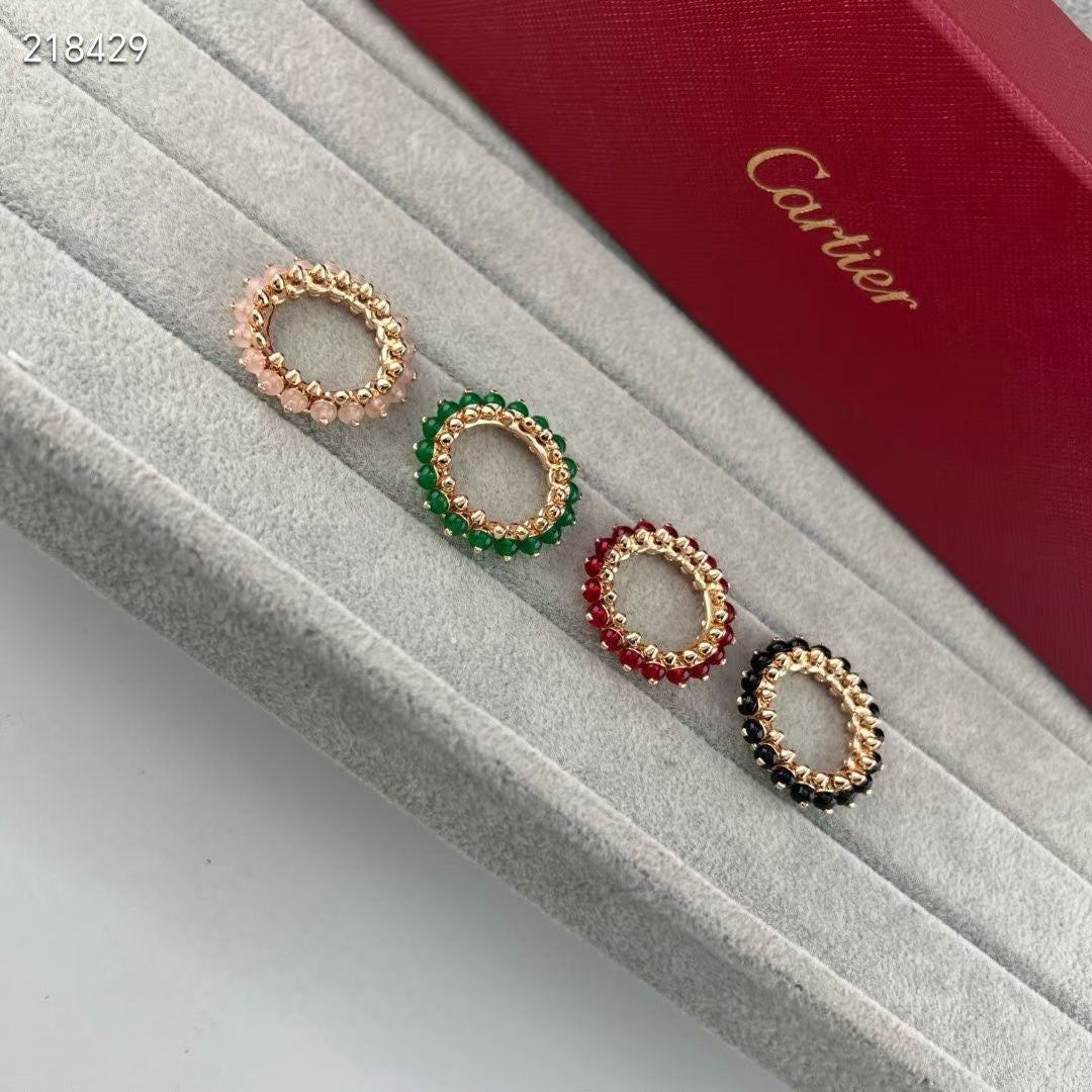 [⭐Miroze ] CLASH NEW COLORED GEMSTONE RING