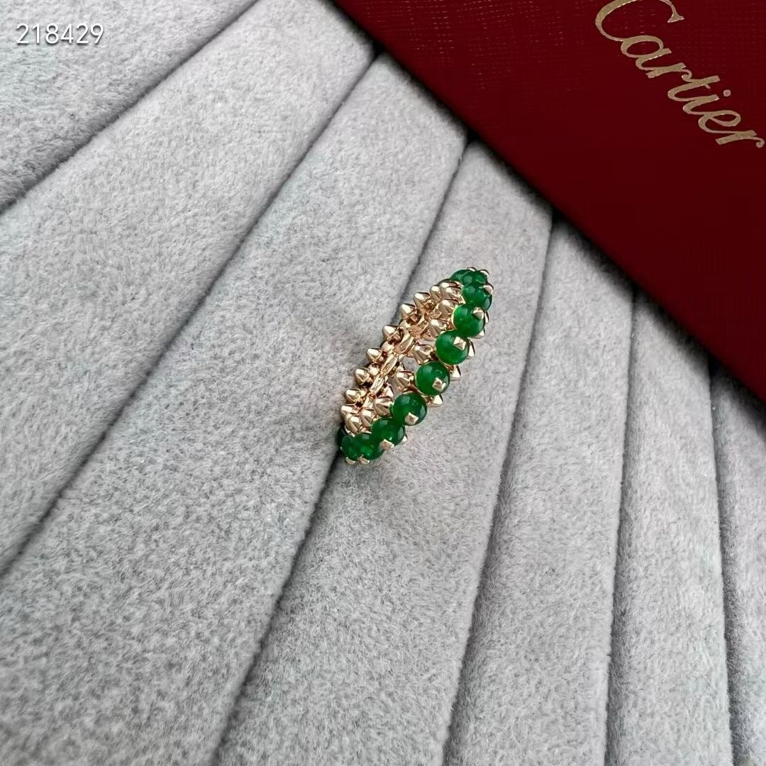 [⭐Miroze ] CLASH NEW COLORED GEMSTONE RING