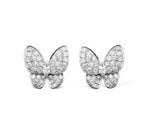 ⭐Miroze BUTTERFLY ALL DIAMOND EARRINGS