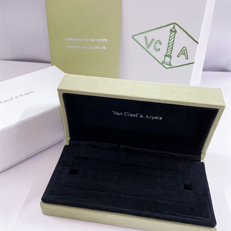⭐Miroze VA CLOVER BRACELET NECKLACE RING BOX GIFT BAG