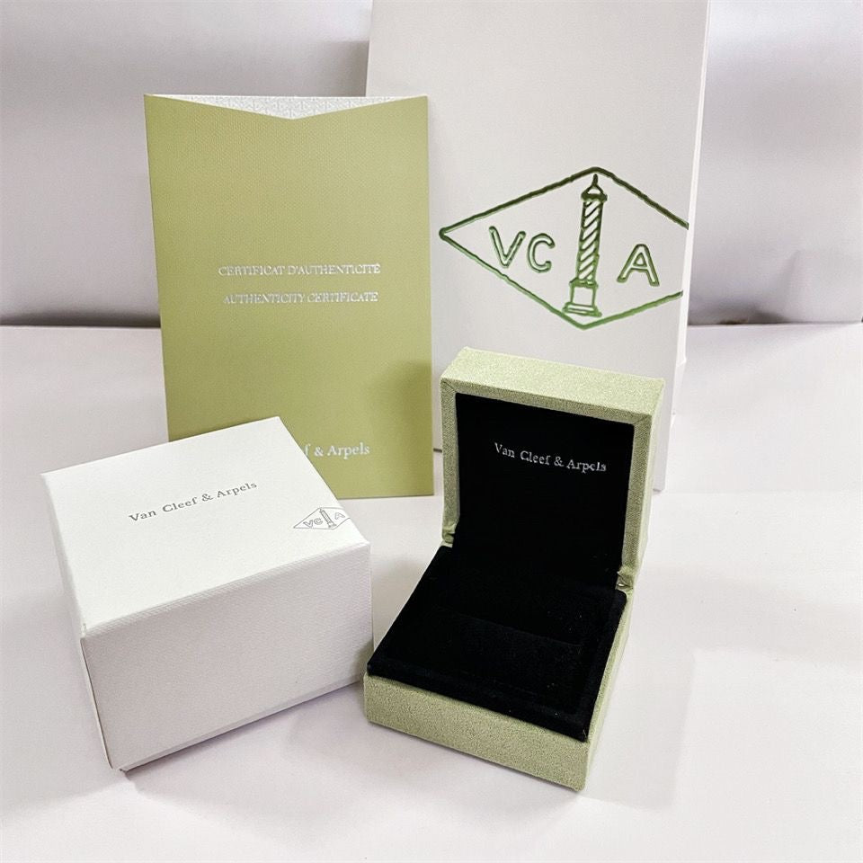 ⭐Miroze VA CLOVER BRACELET NECKLACE RING BOX GIFT BAG