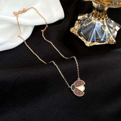 [⭐Miroze]LUCKY  CARNELIANS LADYBUG NECKLACE