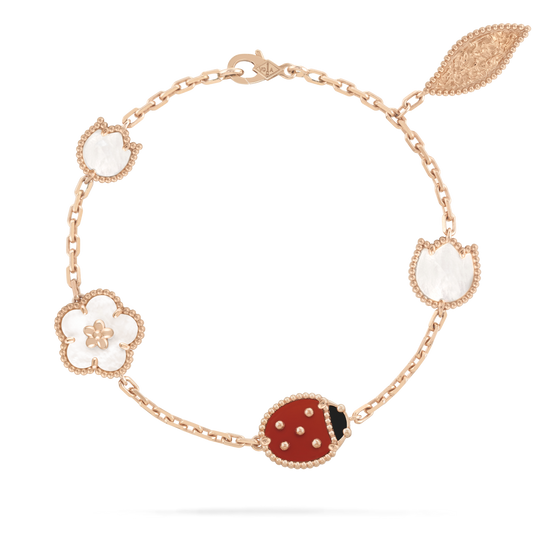 [⭐Miroze]LUCKY SPRING 5 MOTIF BRACELET