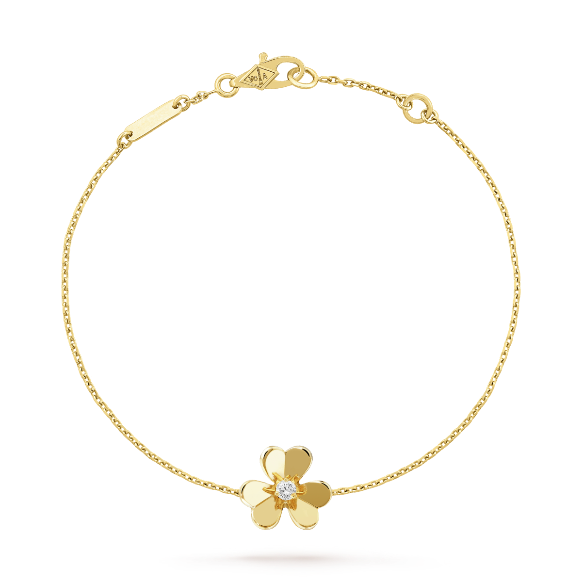 ⭐Miroze FRIVOLE GOLD FLOWER PINK MALACHITE BRACELET