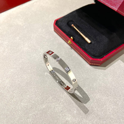 [⭐Miroze]LOVE BRACELET 6.1MM 10 DIAMONDS