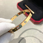 ⭐Miroze LOVE BRACELET 6.1MM 10 DIAMONDS