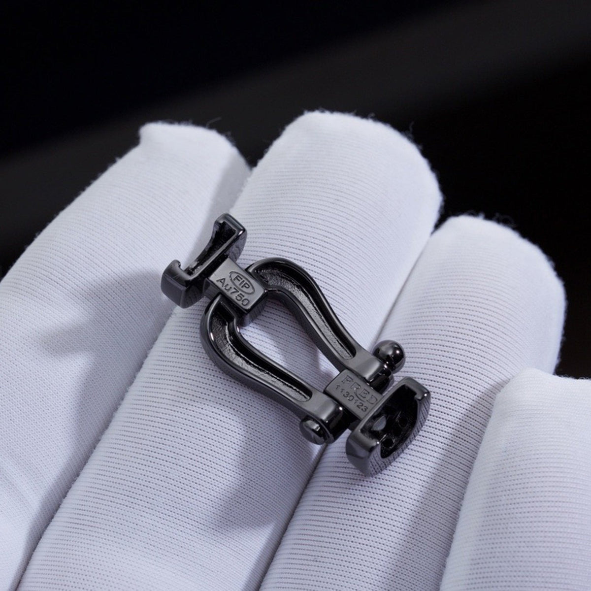 ⭐Miroze FORCE LARGE SERIES HORSESHOE BLACK SAMURAI BRACELET