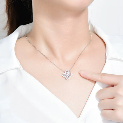 [⭐Miroze] LOOP NECKLACE FULL MOTIF DIAMOND 16MM MULTIPLE COLORS