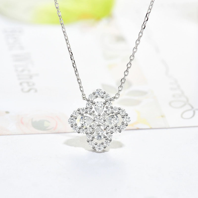 ⭐Miroze LOOP NECKLACE FULL MOTIF DIAMOND 16MM MULTIPLE COLORS
