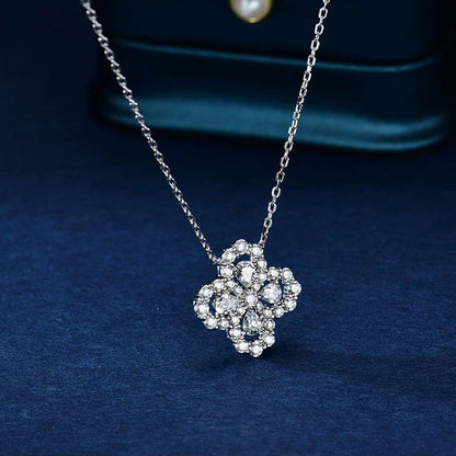 [⭐Miroze] LOOP NECKLACE FULL MOTIF DIAMOND 16MM MULTIPLE COLORS