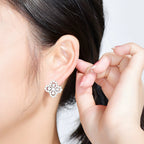 ⭐Miroze LOOP EARRINGS FULL MOTIF DIAMOND 16MM