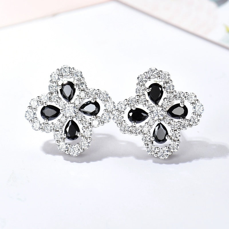 ⭐Miroze LOOP EARRINGS FULL MOTIF DIAMOND 16MM
