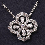 ⭐Miroze LOOP NECKLACE FULL MOTIF DIAMOND 16MM MULTIPLE COLORS