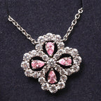 ⭐Miroze LOOP NECKLACE FULL MOTIF DIAMOND 16MM MULTIPLE COLORS