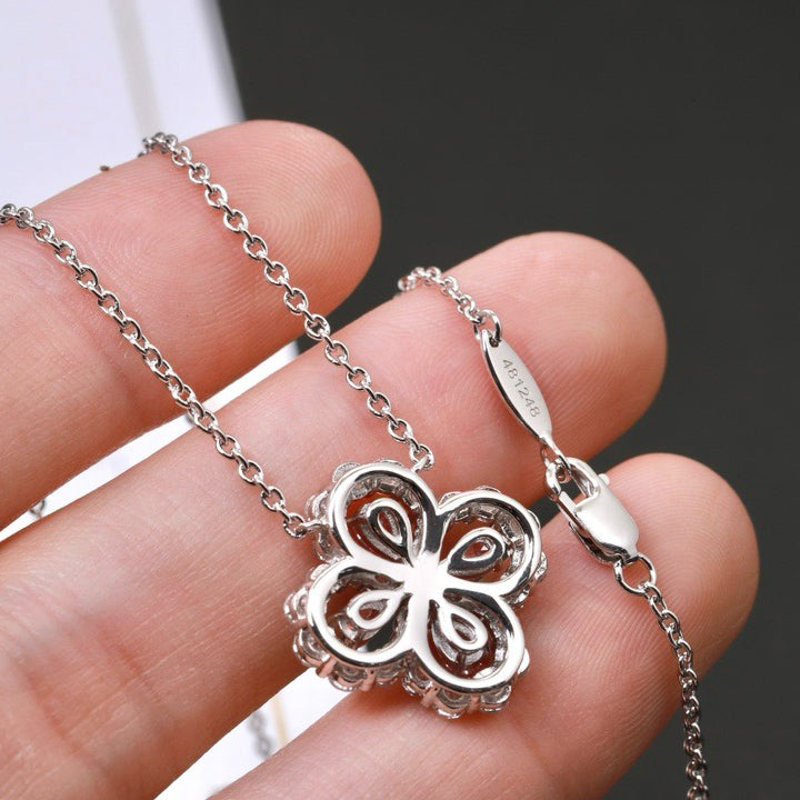 ⭐Miroze LOOP NECKLACE FULL MOTIF DIAMOND 16MM MULTIPLE COLORS