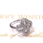 ⭐Miroze LOOP RING FULL MOTIF DIAMOND 16MM SILVE