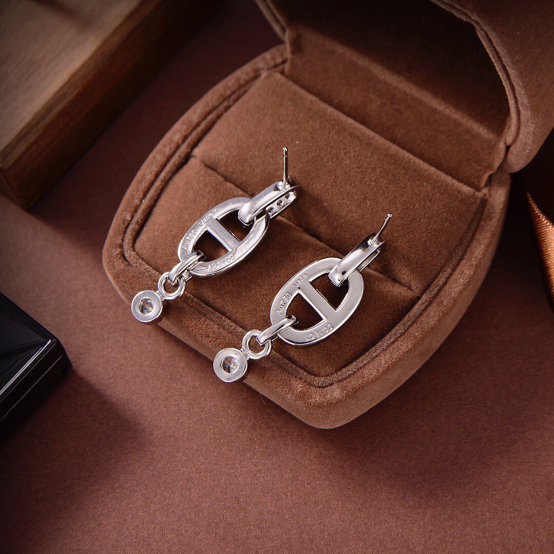 ⭐Miroze HM CHAINE DIAMOND EARRINGS